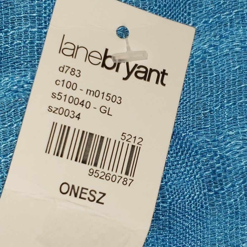 NWT Teal lane Bryant scarf